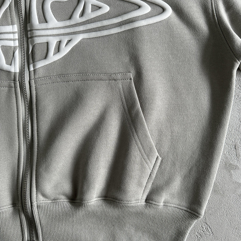 Broken P Zip Up  Suit