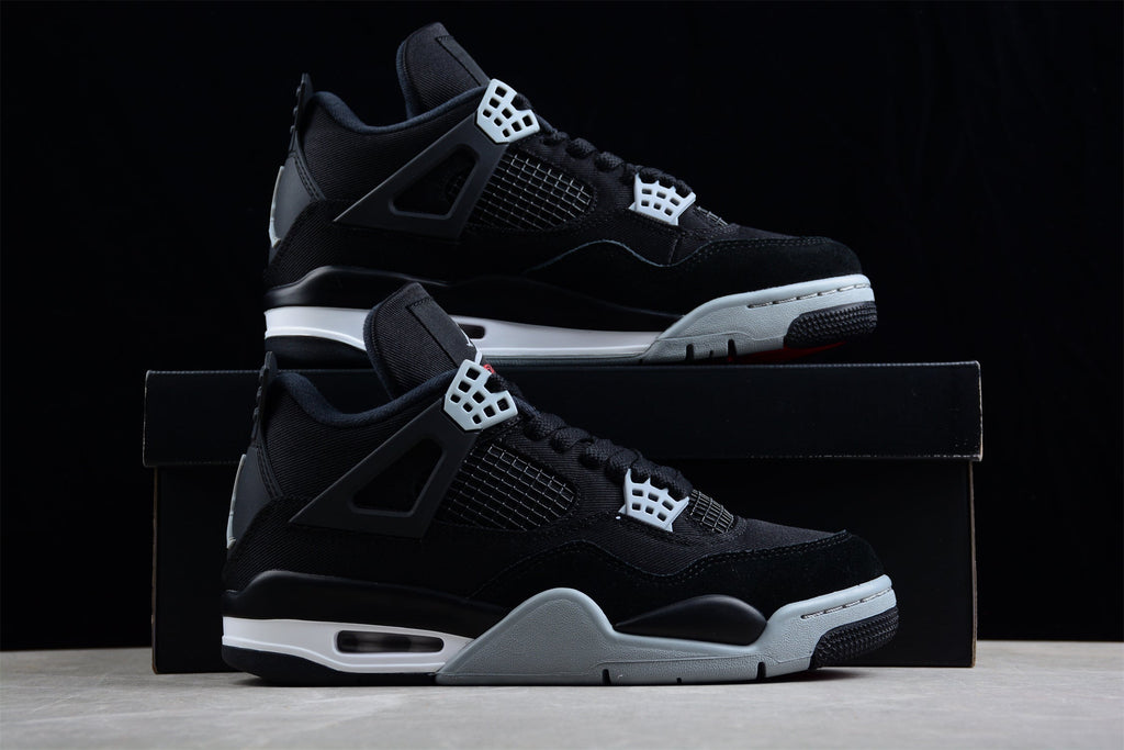 AJ 4 Retro "Black Canvas"