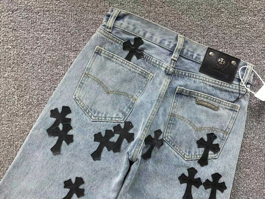 Chrome Hearts Jeans Shorts