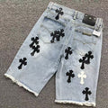 Chrome Hearts Jeans Shorts