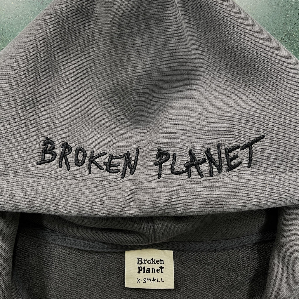 Broken P Planet Zip Up Hoodie